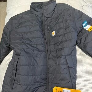 Carhartt Charcoal Quilted Jacket